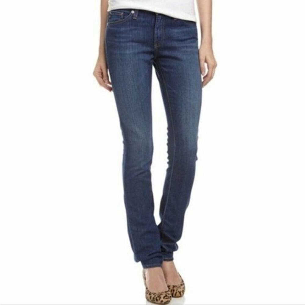 AG Adriano Goldschmied The Premier Skinny Straight Jeans 26 EUC